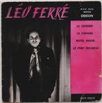 Léo Ferré - La chambre - Le parvenu - Notre amour ...  EP, Gebruikt, 7 inch, Ophalen of Verzenden, Pop