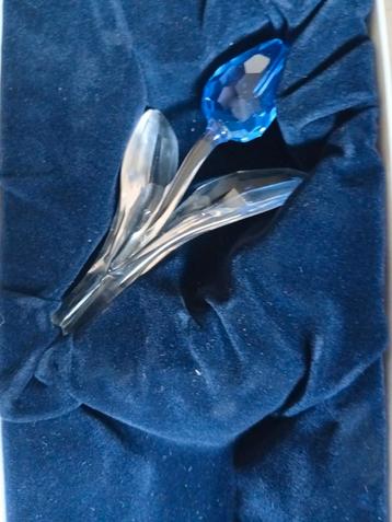 Tulipe bleue Swarovski, Enlèvement ou Envoi, Neuf