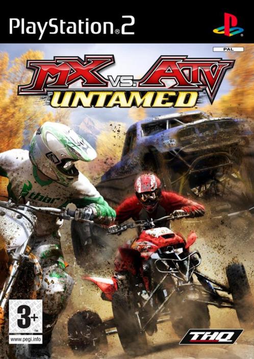 MX vs ATV Untamed, Consoles de jeu & Jeux vidéo, Jeux | Sony PlayStation 2, Utilisé, Course et Pilotage, 1 joueur, À partir de 3 ans