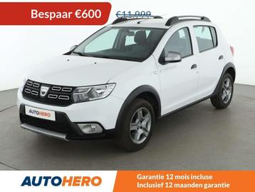 Dacia Sandero 0.9 TCe Stepway Prestige (bj 2018, automaat) beschikbaar voor biedingen