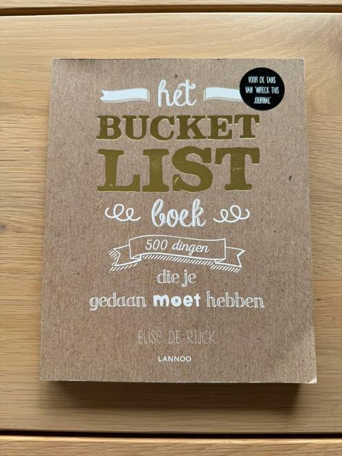 Elise De Rijck - Het Bucketlist boek, Boeken, Mode, Zo goed als nieuw, Ophalen of Verzenden