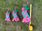3 fluo kattenbeelden, Ophalen, Zo goed als nieuw, Dier