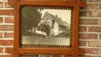 Waterradmolen - zwart-witfoto van mogelijk verdwenen molen, Ophalen of Verzenden, Gebruikt, Gebouw, Foto