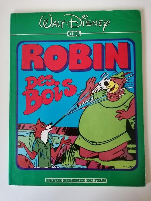 Walt Disney (Folles aventures) - Robin des Bois - DL 1981 EO, Boeken, Stripverhalen, Gelezen, Eén stripboek, Ophalen of Verzenden