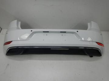 VW Golf 7 Facelift Achterbumper Chrome LC9A 4PDC 5G6807421BK beschikbaar voor biedingen