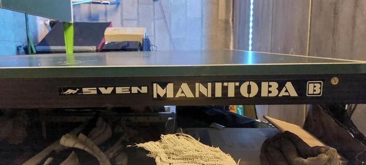 table de ping pong sven manitoba utilisée, Sport en Fitness, Overige Sport en Fitness, Gebruikt, Ophalen