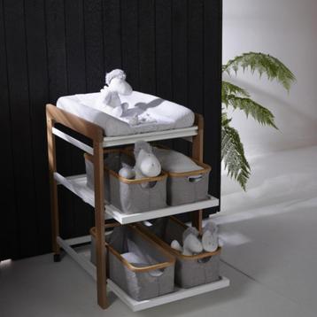 Quax Luiertafel Comfort Wit-Naturel beschikbaar voor biedingen