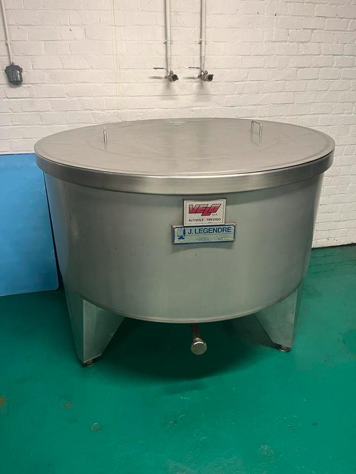 2 stuks professionele inox voedingsketel 1000 liter – VELO, Articles professionnels, Horeca | Équipement de cuisine, Enlèvement