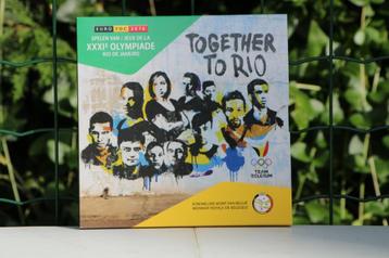 FDC set jeux olympique de Rio 2016 / Belgique