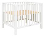 Bobita Brent Baby Box/park white, Kinderen en Baby's, Babyparken, Ophalen of Verzenden, Nieuw, In hoogte verstelbaar