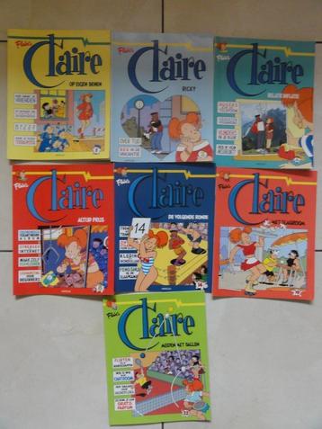 Claire - Vandercroft R. - 7 titels -  Eerste druk beschikbaar voor biedingen