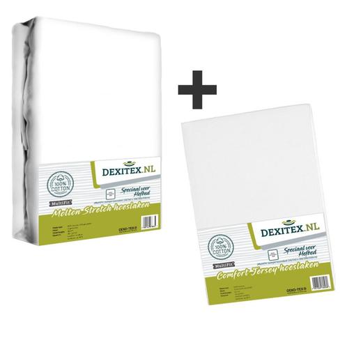 Textielpakket Hefbed 1 Molton + 1 Jersey hoeslaken - 1, Caravans en Kamperen, Caravanaccessoires