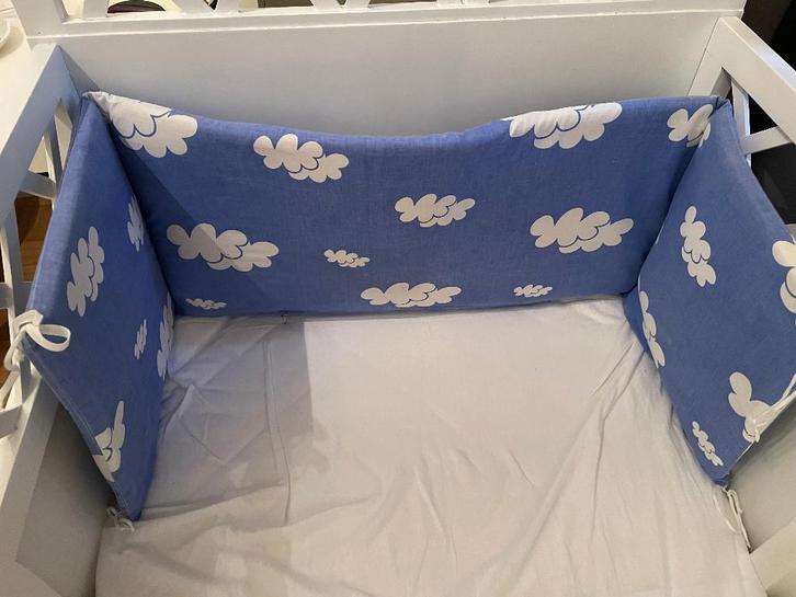 Hoofdeinde voor babybedje, Dujardin, Enfants & Bébés, Chambre d'enfant | Linge de lit, Comme neuf, Autres types, Bleu, Garçon ou Fille