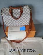 Handtas speedy en portefeuille Louis Vuitton damier azure, Ophalen, Zo goed als nieuw, Overige kleuren, Handtas