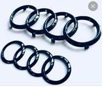 Audi zwart logo voor en achter + montage A1 A3 A4 A5 A6...