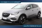 Opel Grandland X 1.2 Turbo *Navigatie*Leer*Camera*, Auto's, Opel, Te koop, Zilver of Grijs, Benzine, 3 cilinders