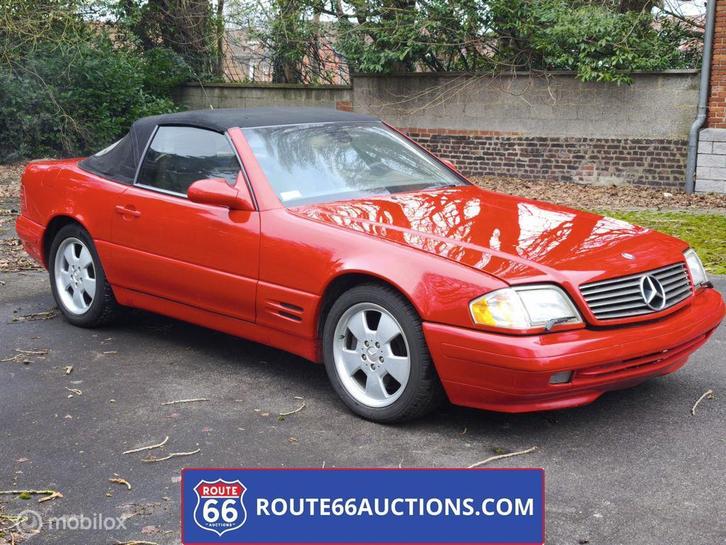 Mercedes-Benz SL 500 | 2000 | Route 66 Auctions, Autos, Oldtimers & Ancêtres, Entreprise, Achat, Mercedes-Benz, Essence, Autre carrosserie
