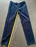 Blauwe fluwelen broek maat 32, Kleding | Heren, Ophalen, Zo goed als nieuw
