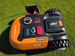 Worx Landroid Wr165E met vele extra's, Jardin & Terrasse, Tondeuses robotisées, Enlèvement ou Envoi, Comme neuf, Worx, Avec capteur de pluie
