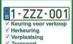 Z plaat diensten, Auto diversen, Kentekenplaathouders, Ophalen, Zo goed als nieuw