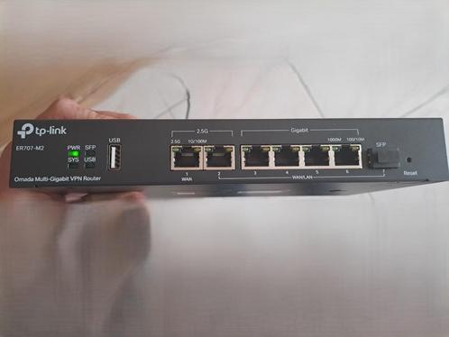 TP-Link ER707 M2 v1 (Omada multi gigabit wan router), Computers en Software, Netwerk switches, Nieuw, Ophalen of Verzenden