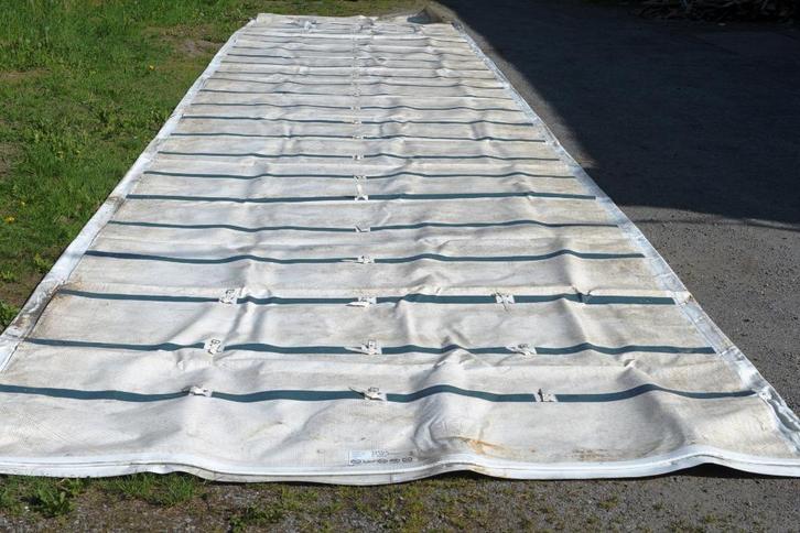 Bâches d'occasion très solides (remorques de camions), Doe-het-zelf en Bouw, Zeil en Folie, Gebruikt, Doek, 15 m² of meer, Ophalen