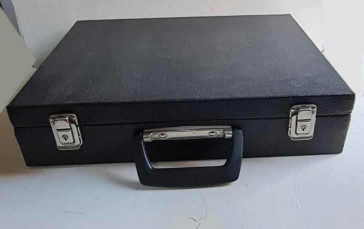 Porte-documents en cuir + 2 porte-documents cuir + pochette, Divers, Accessoires de bureau, Utilisé, Enlèvement ou Envoi