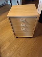Meubel met 3 laden op wielen, Huis en Inrichting, Kasten | Ladekasten, Ophalen, Zo goed als nieuw