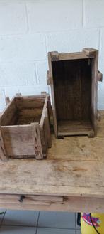 Ancienne caisses en bois, Maison & Meubles, Enlèvement, Utilisé