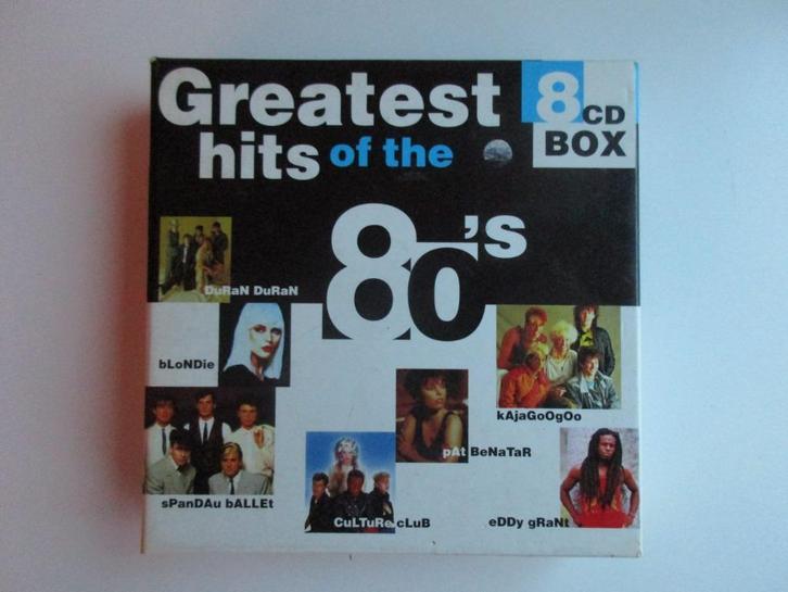CD box "GREATEST HITS OF THE 80's", Cd's en Dvd's, Cd's | Pop, Zo goed als nieuw, Boxset, Ophalen of Verzenden