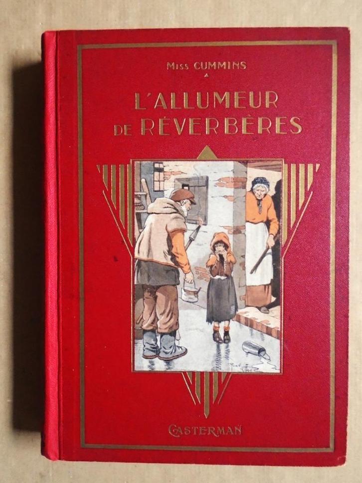L' Allumeur de Réverbères - 1930 - Miss Cummins, Boeken, Kinderboeken | Jeugd | onder 10 jaar, Gelezen, Fictie algemeen, Ophalen of Verzenden