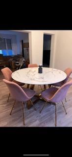 Table, Maison & Meubles, Cinq personnes ou plus, Rond, 100 à 150 cm, Enlèvement