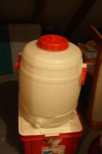 Dame Jeanne plastiek 30L, Ophalen, Gebruikt