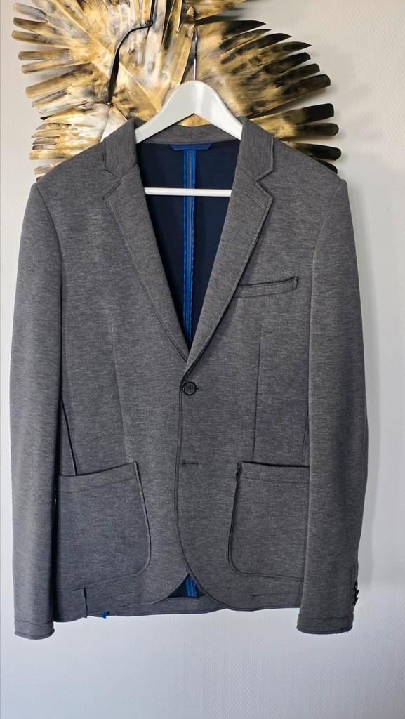 Grijze blazer – maat S, in perfecte staat!, Kleding | Heren, Kostuums en vesten, Zo goed als nieuw, Maat 46 (S) of kleiner, Ophalen