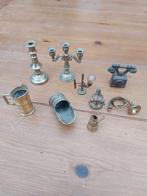 9 vintage kleine messing objectjes, Enlèvement ou Envoi