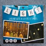verlichting binnen en buiten sfeer letters  led  licht, Huis en Inrichting, Ophalen of Verzenden, Binnen