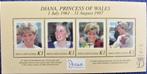 BLAADJE PRINSES DIANA (POSTFRIS)., Postzegels en Munten, Koninklijk huis, Orginele gom, Ophalen of Verzenden, Postfris