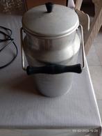 Vintage melkbus met deksel en handvat, Ophalen of Verzenden, Aluminium