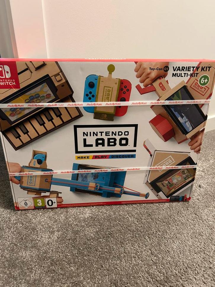Nintendo Labo Toy-Con 01: Variety Kit, Switch, Games en Spelcomputers, Games | Nintendo Switch, Nieuw, Puzzel en Educatief, Vanaf 12 jaar