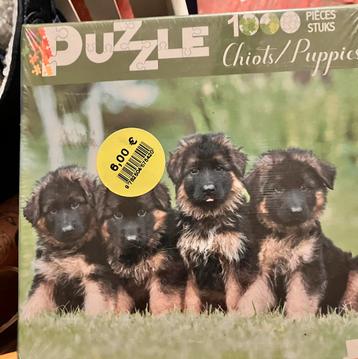Puzzel pups 1000 stuks in verpakking beschikbaar voor biedingen