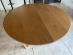 TABLE RONDE EN CHENE MASSIF, 100 tot 150 cm, Rond, Moderne, Eikenhout