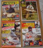 4 x magazine pêche, Enlèvement, Utilisé, Livre ou Revue