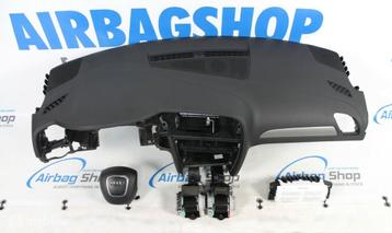 Airbag set - Dashboard zwart Audi A4 B8 (2008-2014)