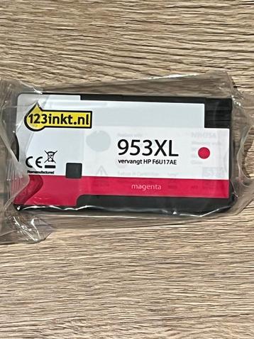 Inkt patronen HP 953 XL Magenta & cyaan, recente chip! beschikbaar voor biedingen