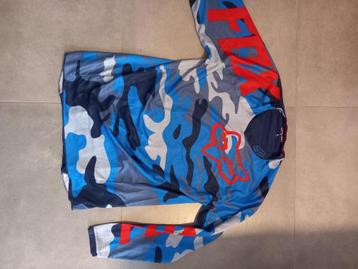 Tenue motocross Fox Racing 2015 180 TE Camo + masque Oakley