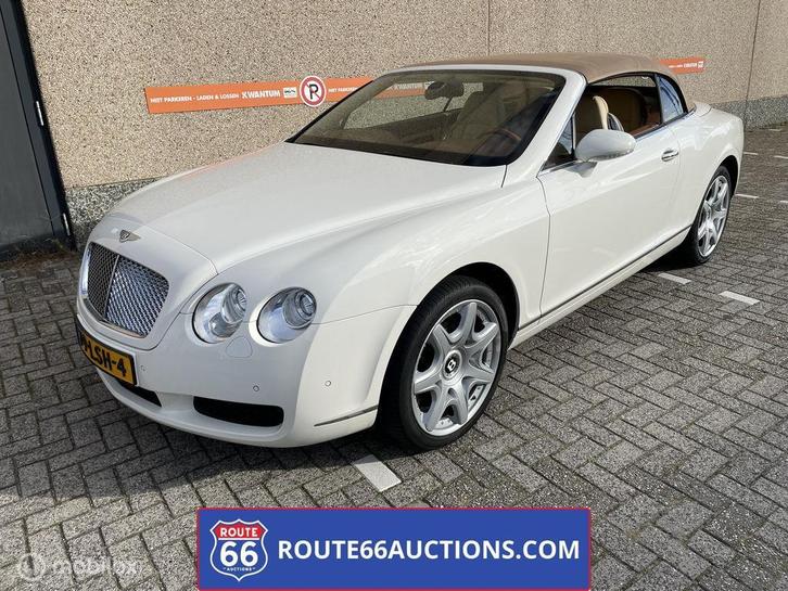 Bentley Continental GTC | 2008 | Route 66 Auctions, Autos, Bentley, Entreprise, Achat, Continental GTC, Essence, Autre carrosserie