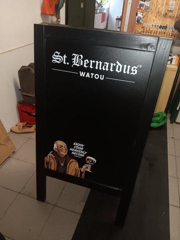 St Bernardus krijtbord, Collections, Marques & Objets publicitaires, Enlèvement, Comme neuf