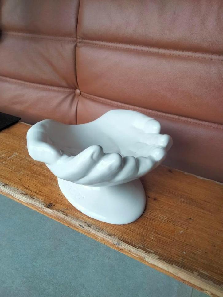 Retro keramiek schaal vide poche XL handen, Verzamelen, Retro, Huis en Inrichting, Ophalen of Verzenden