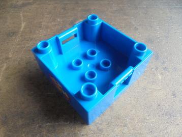 Lego Duplo Container Box 4x4 & Studs on Corners (ziefoto's)2, Enlèvement ou Envoi, Utilisé, Briques en vrac, Duplo