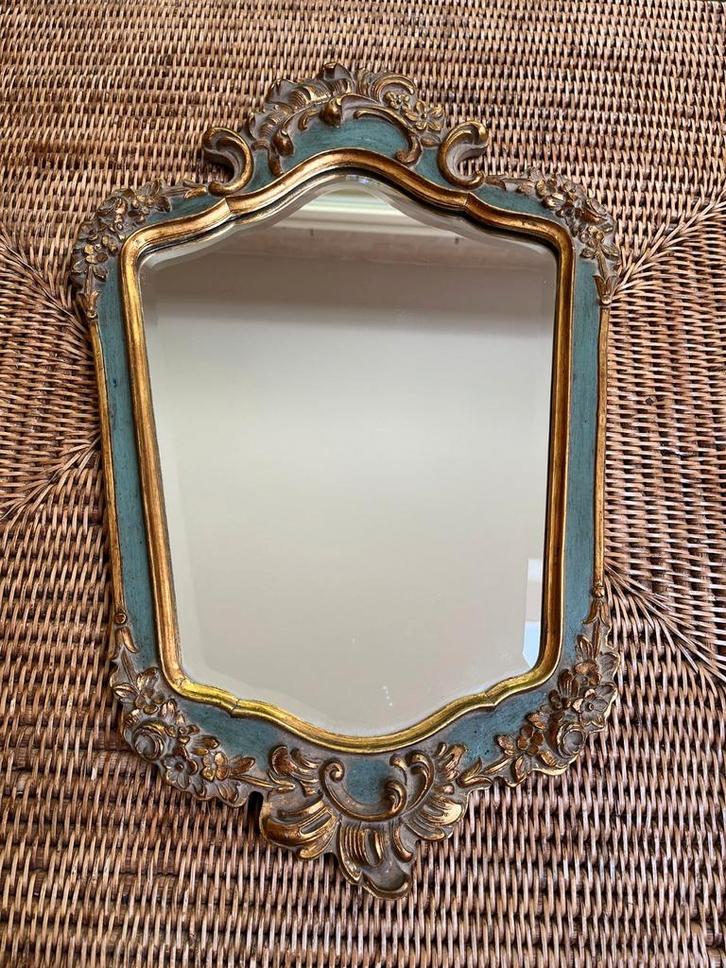 Brocante spiegel, Antiek en Kunst, Antiek | Spiegels, Ophalen of Verzenden
